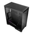 Gabinete Gamer Pcyes Forcefield Flow Black Vulcan - Gfffbv
