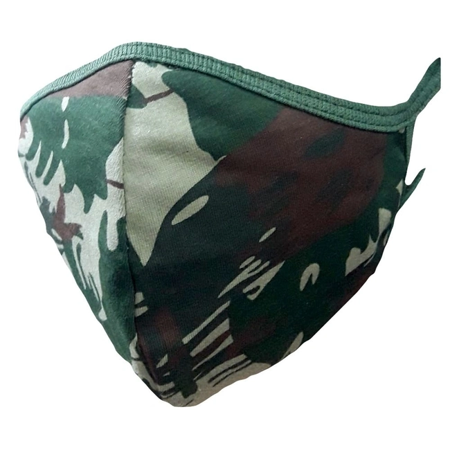 Máscara Proteção Camuflada (Tecido)