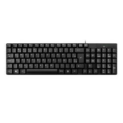 Teclado Básico Slim Laser Usb Preto Tc193