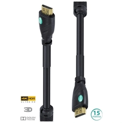 Cabo Hdmi Vinik 2.0 4K Ultra HD 3D 15 Metros - H20f-15