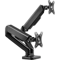 Suporte Articulado Para Dois Monitores Com Pistão a Gás Fortrek Fk 441s 17-32