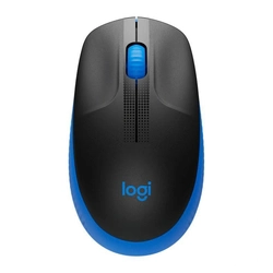 Mouse Sem fio Logitech M190 Preto/Azul