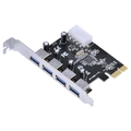 Placa USB Vinik Com 4 USB 3.0 Pci Express Pci-e X1 - Pu30-4
