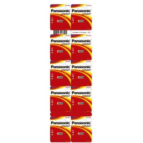 Bateria Alcalina 12v A23 C/10 Lr-v08-1bt