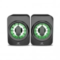 Caixa de Som 6W rms Led Rgb Sp-L50bk - C3Tech