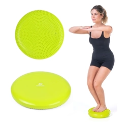 Almofada Disco Equilíbrio Inflável Yoga Pilates Fisioterapia