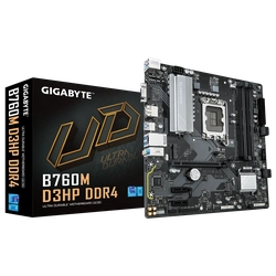 Placa Mãe LGA 1700 Gigabyte B760M D3HP DDR4 Intel
