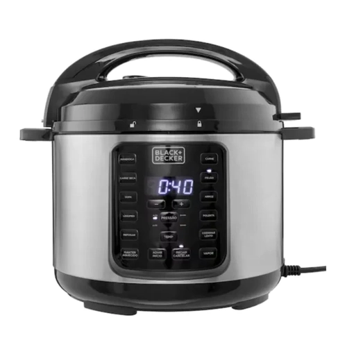 Panela Elétrica De Pressão Black + Decker Pp900g-b2 900w 5l - 110v