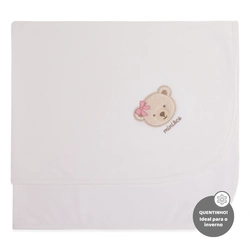 Cobertor com Forro Microsoft e Malha Feminino - Brinquedos Femininos