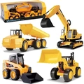 KIT 4 TRATOR ESCAVADEIRA BOBCAT E CACAMBA WORKERS SERIES BRINQUEDO INF ROMA
