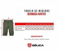 Bermuda Tática Hunter Bélica (Verde)