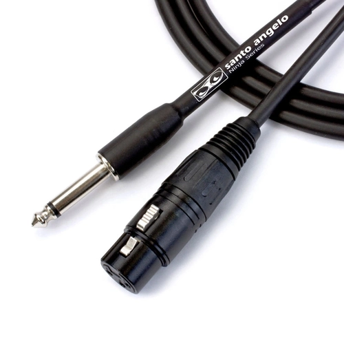 Cabo de Microf. Ninja Hg 0,20 Mm P10/xlr Femea 15ft 4,57m Pt