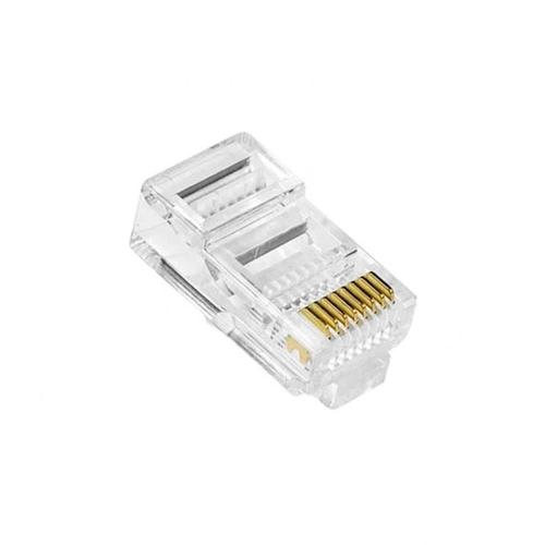 Plug Modular Rj-45 8x8 8vias (8p8c) C/100 X-cell