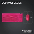 Teclado Gamer Logitech G PRO X Lightspeed Magenta - 920-012154
