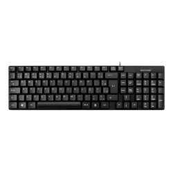 Teclado Multilaser TC193BU, USB, ABNT2, Slim, Preto