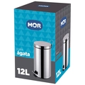 Lixeira Inox Linha Agata 12 Litros 008223