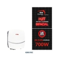 Gerador Edeltec Solar Saj 5,60 Kwp Mon. 220v S/estrutura (4k/700w Bifacial)