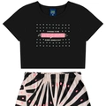 Conjunto Camiseta Manga Curta e Shorts-Saia Beeloop Feminino