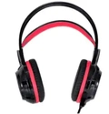 Fone de Ouvido Headset Vx Gaming Taranis V2 P2 Com Microfone - Preto e Vermelho