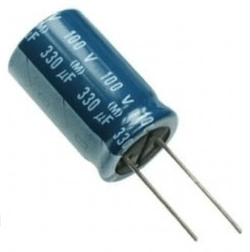 Capacitor Eletrolítico 330uF 100v 10 Unidades