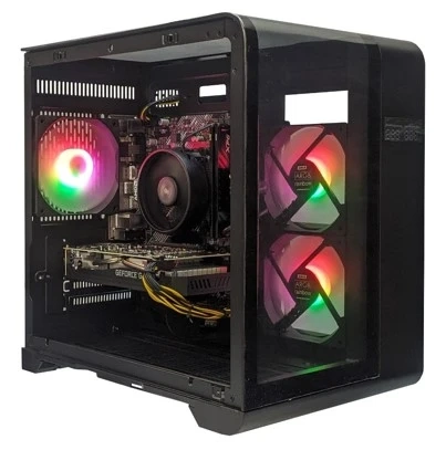 Computador Gamer Ryzen 7 5700X RTX3050-6GB 16GB DDR4 SSD 512GB m.2 500W  NTC VULCANO AMD - AQ 1006 AR DUAL CHANNEL  (RZ7-5700X/16GB(2X8GB)/SSD512NVME/500WPFC/A520M