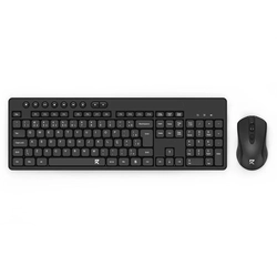 Kit Teclado e Mouse Redragon Sem Fio Preto - BS-7094