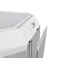 Gabinete Gamer Thermaltake The Tower 300 Snow, Painel de Vidro, Micro-Tower, 2x Fans 140mm, Branco - CA-1Y4-00S6WN-00