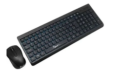 Kit Teclado e Mouse sem fio 2.4Ghz Kp-2012 - Knup