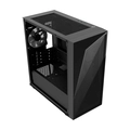 Gabinete Gamer Cooler Master CMP 320L, Mini-Tower, Lateral de Vidro, 1x Fan, Preto - CP320-KGNN-S03