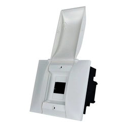 Quadro de Distribuicao Protectbox 4 Din Embutir Branco 134004