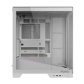 Gabinete Gamer Pcyes Forcefield Flow White Ghost - Gfffwg