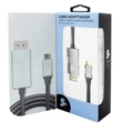 Adaptador Type C - P/ Displayport Macho 4k 60hz - 1.8m