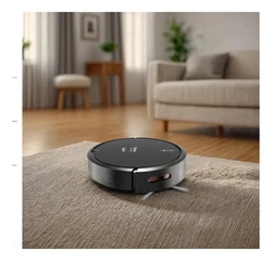 ASPIRADOR DE PÓ ROBÔ PHILCO 3 EM 1 PAS23 COM MOP PRETO