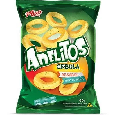 Salgadinho Anelitos Cebola 41g