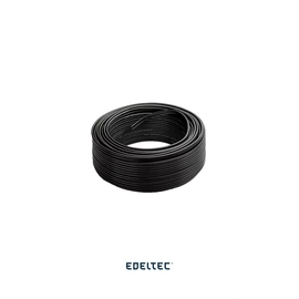 Cabo Edeltec Solar Pv 1.8kvcc 6mm Preto Nbr 16612 - Bobina 100mts