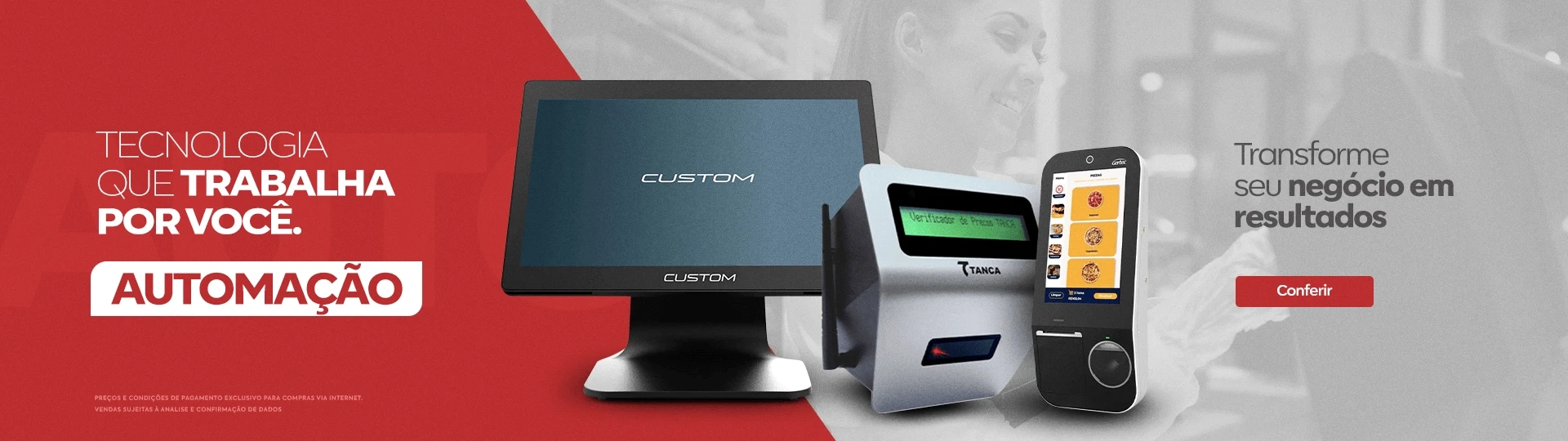 Tecnologia que trabalha por você. Automação Transforme seu negócio em resultados