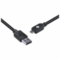 Cabo Usb x Micro Usb b 2.0 5 Pinos 1 Metro Preto - Musb-1