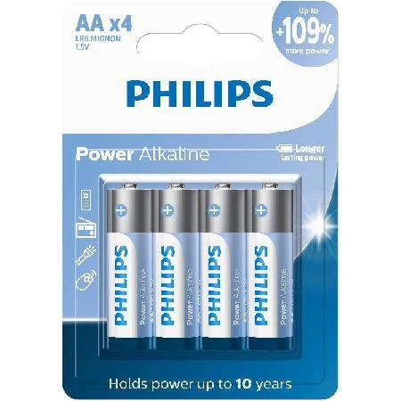 Pilhas Alcalinas Aa Blister Com 4 Unidades Lr6p4b/59