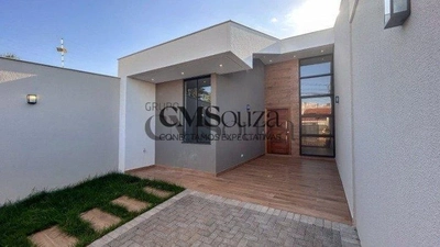 Casa à venda em Londrina, Jardim Burle Marx, com 3 quartos, com 137 m²