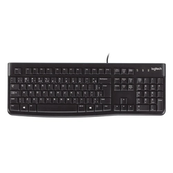 Teclado Logitech K120 Preto USB 920-004423-C