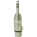 Adaptador Xlr 3 Pin Femea X P10 Macho Stereo Nickel Pct C/10 Loud