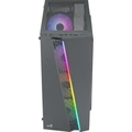 Gabinete Gamer Aerocool Preto Rgb Lateral Vidro - Blade
