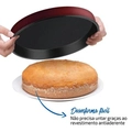 Forma Redonda Rochedo Bolo Perfeito Antiaderente 30cm - Cxm / 12