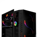 Gabinete Gamer Pcyes Set Black Vulcan - Gsbvpbr