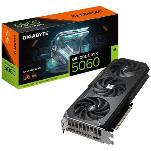 Placa de Vídeo 8GB RTX5060 OC Gigabyte - GV-N5060GAMING OC-8GD