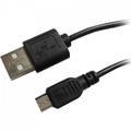 Cabo USBxMicro USB Fortrek 1,2m Preto - UMI-101/1.2BK