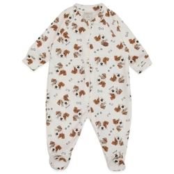 Macacão Manga Longa Microsoft Estampado Masculino - Cachorrinho