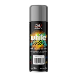 Quimica Tinta Spray White Color Aluminio
