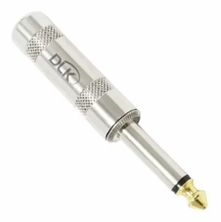 Plug P10 Macho Mono Dlk Metal Conector Dourada Datalink