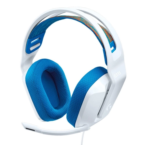 Headset Gamer Logitech G335 Branco Estéreo Usb - 981-001017